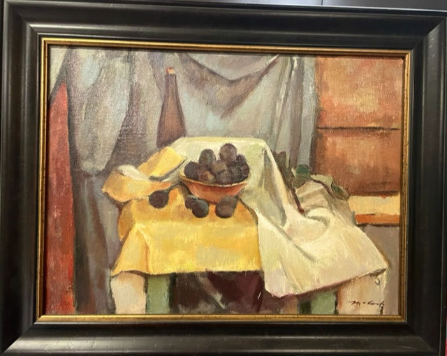 David McCosh (1903-1981), Still Life with Plums