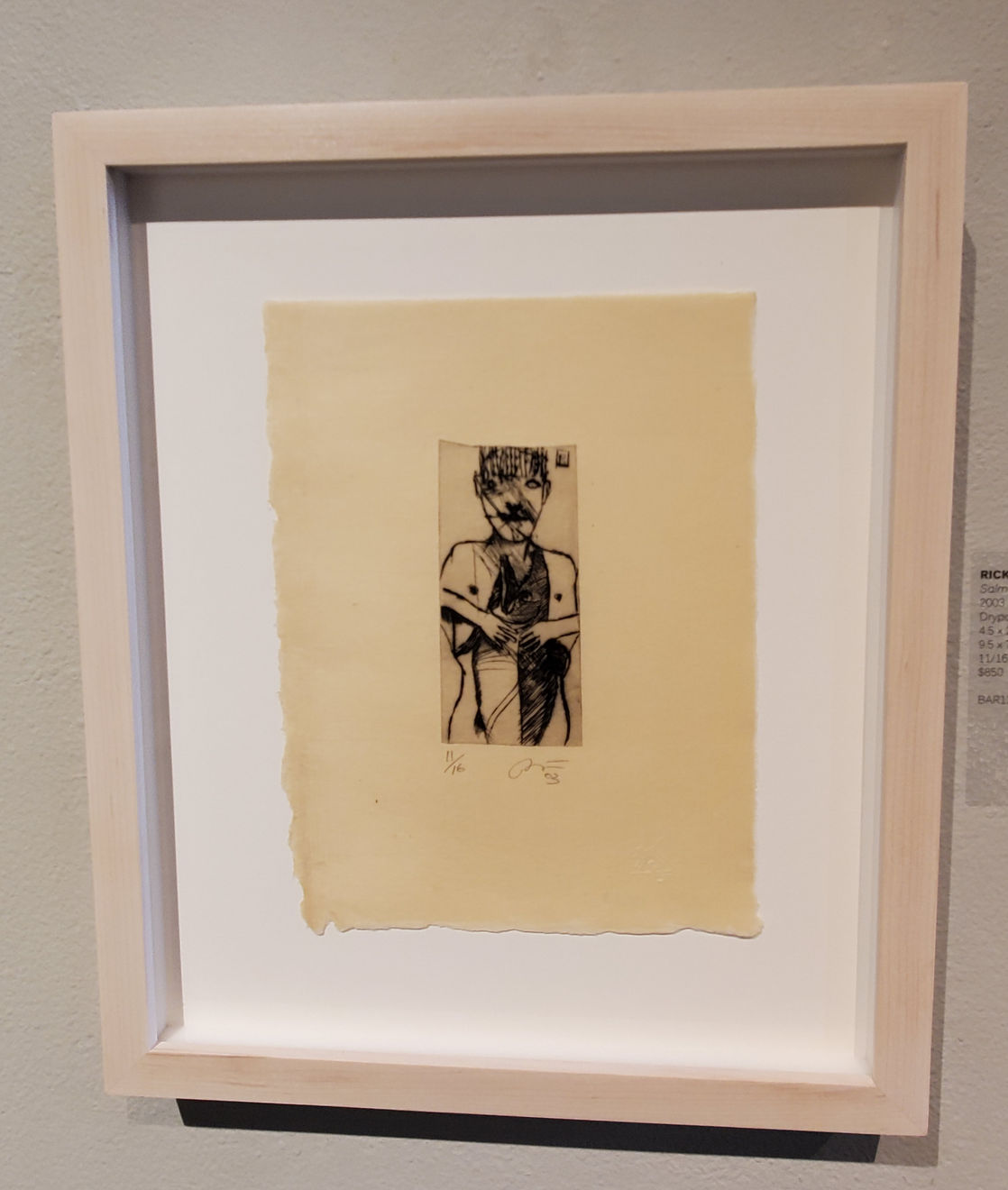 Rick Bartow (1946-2016), Salmon Boy, 2003