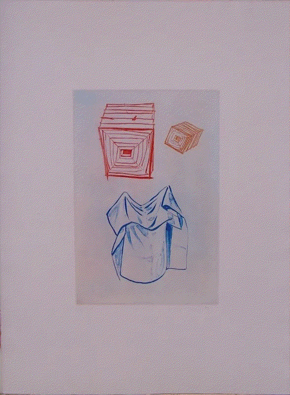 David Salle PAPER LANTERNS FROM THE HENRY GELDZAHLER PORTFOLIO, 1998 Intaglio 30 x 22 ins 76.2 x 55.88 cm Available at VFA