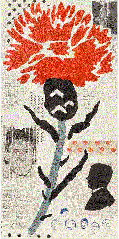 Donald Baechler THISTLE, 1999 Lithograph 45 x 22 ins 114.3 x 55.88 cm Available at VFA