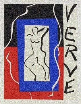 Henri Matisse COVER FOR VERVE Serigraph 30 x 22 ins 76.2 x 55.88 cm Available at VFA