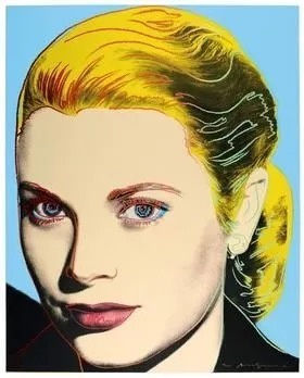 Andy Warhol GRACE KELLY. F&S LL.305, 1984 Scrrenprint on Lenox Museum Board 40 x 32 ins 101.6 x 81.28 cm Available at VFA