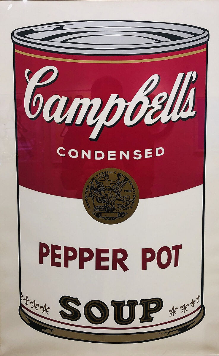 Andy Warhol Campbell’s Soup/Pepper Pot, 1968 Screenprint 35h x 23w For sale at VFA