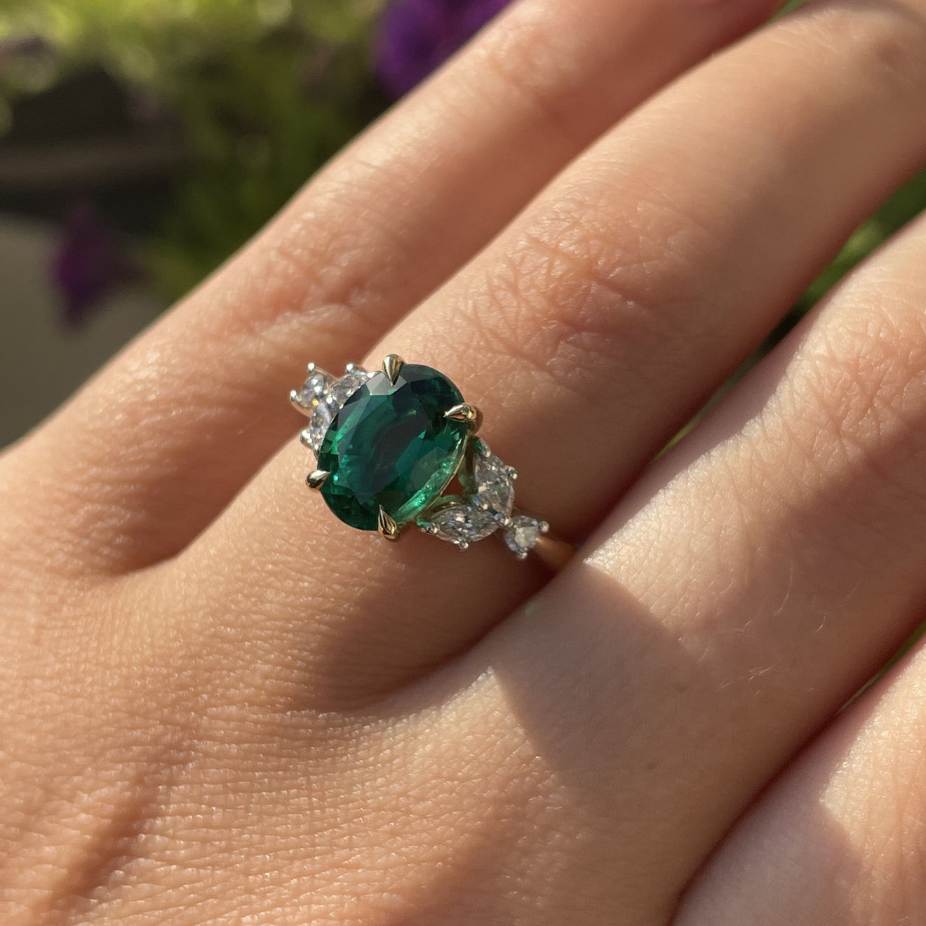 Bespoke Emerald Ring