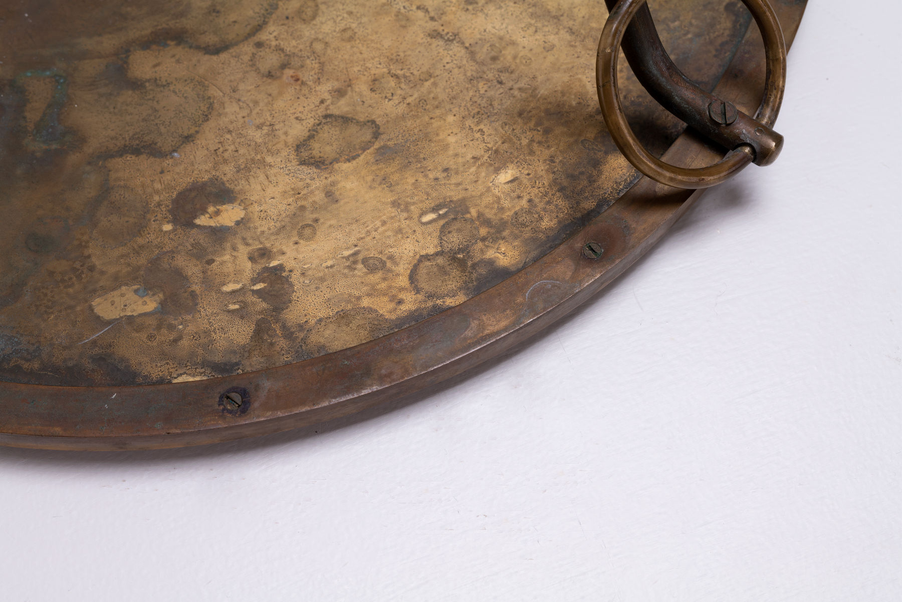 Jean- Michel Frank, Brass Gueridon Tables, 1938-39