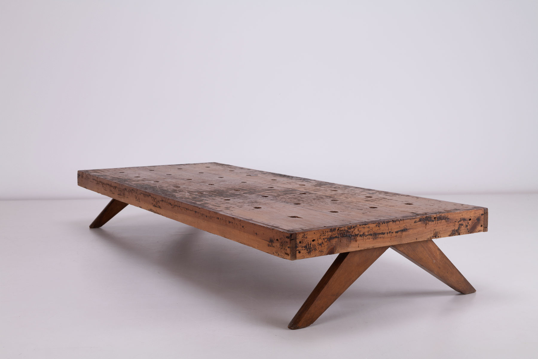 Pierre Jeanneret, Large Diwan / Coffee Table, 1956
