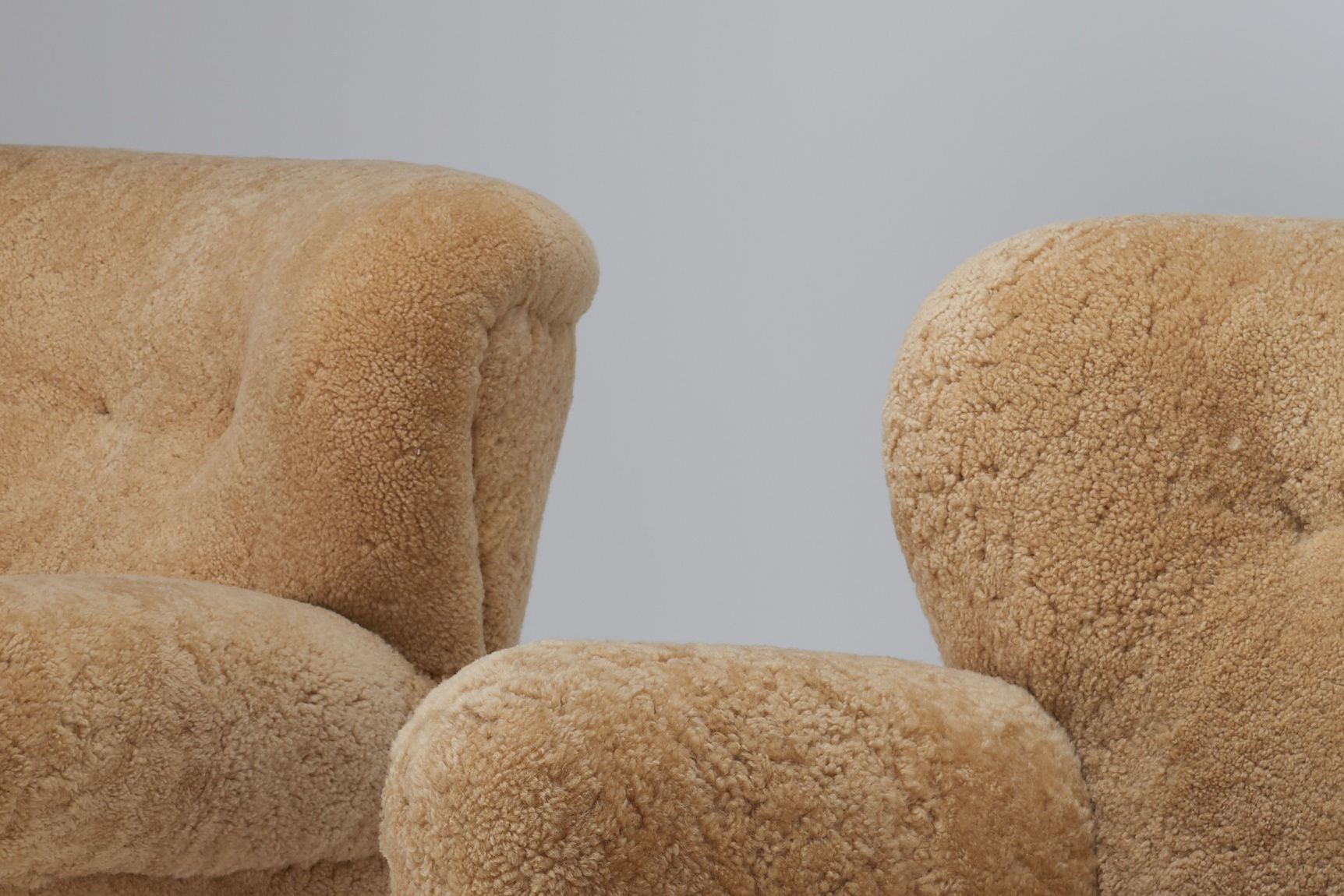 Swedish, Large Armchairs, 1930s