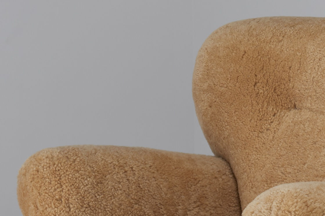 Swedish, Large Armchairs, 1930s