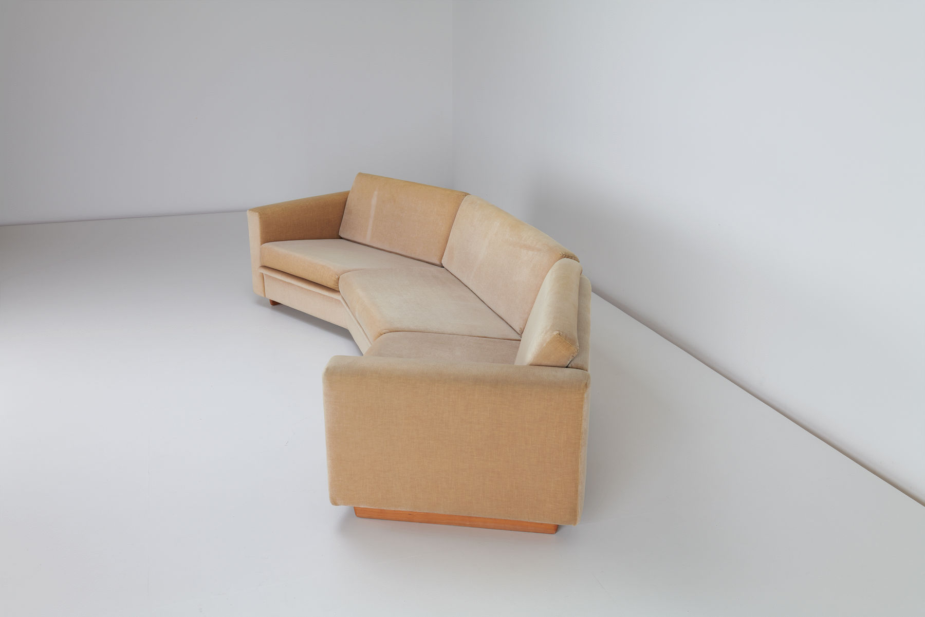 Italian, Large Octagonal Sofa, 1970s