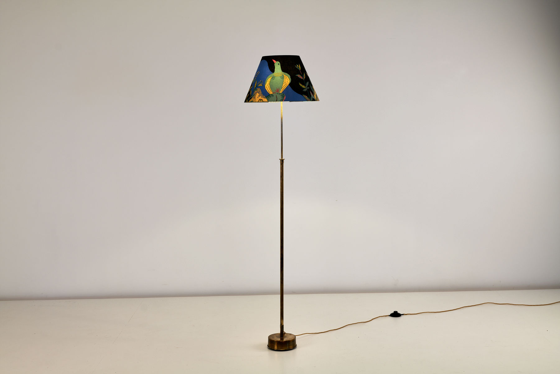 Swedish, Floor Lamp, 1950s