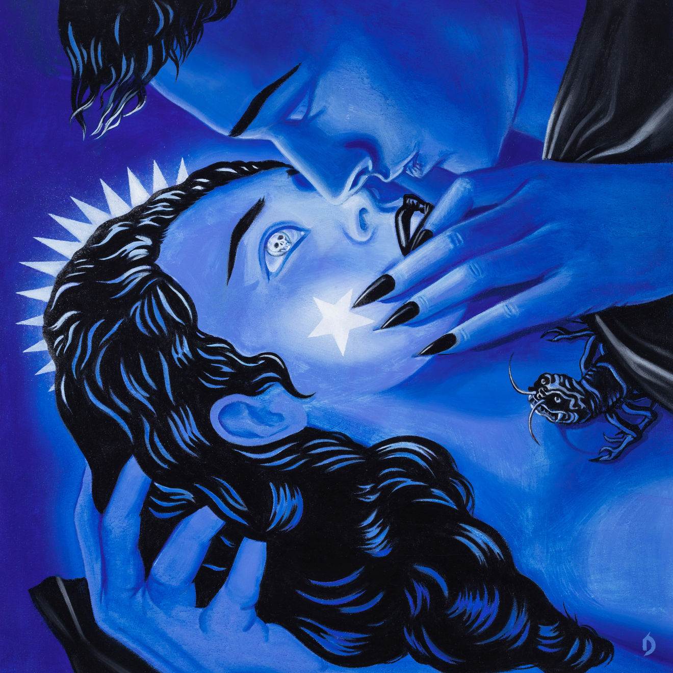 Dangerosa, Soul Desire, oil on canvas, 70cm x 70cm, 2022