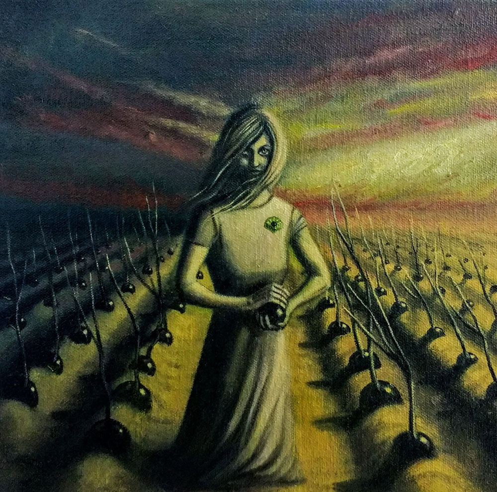 Dangerosa, Field, oil on canvas, 9