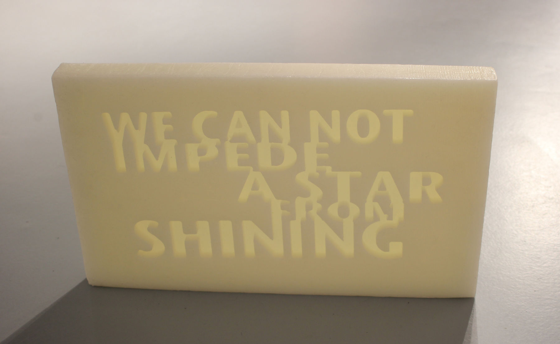 Amina Zoubir, We can not impede a star for shining , 2021