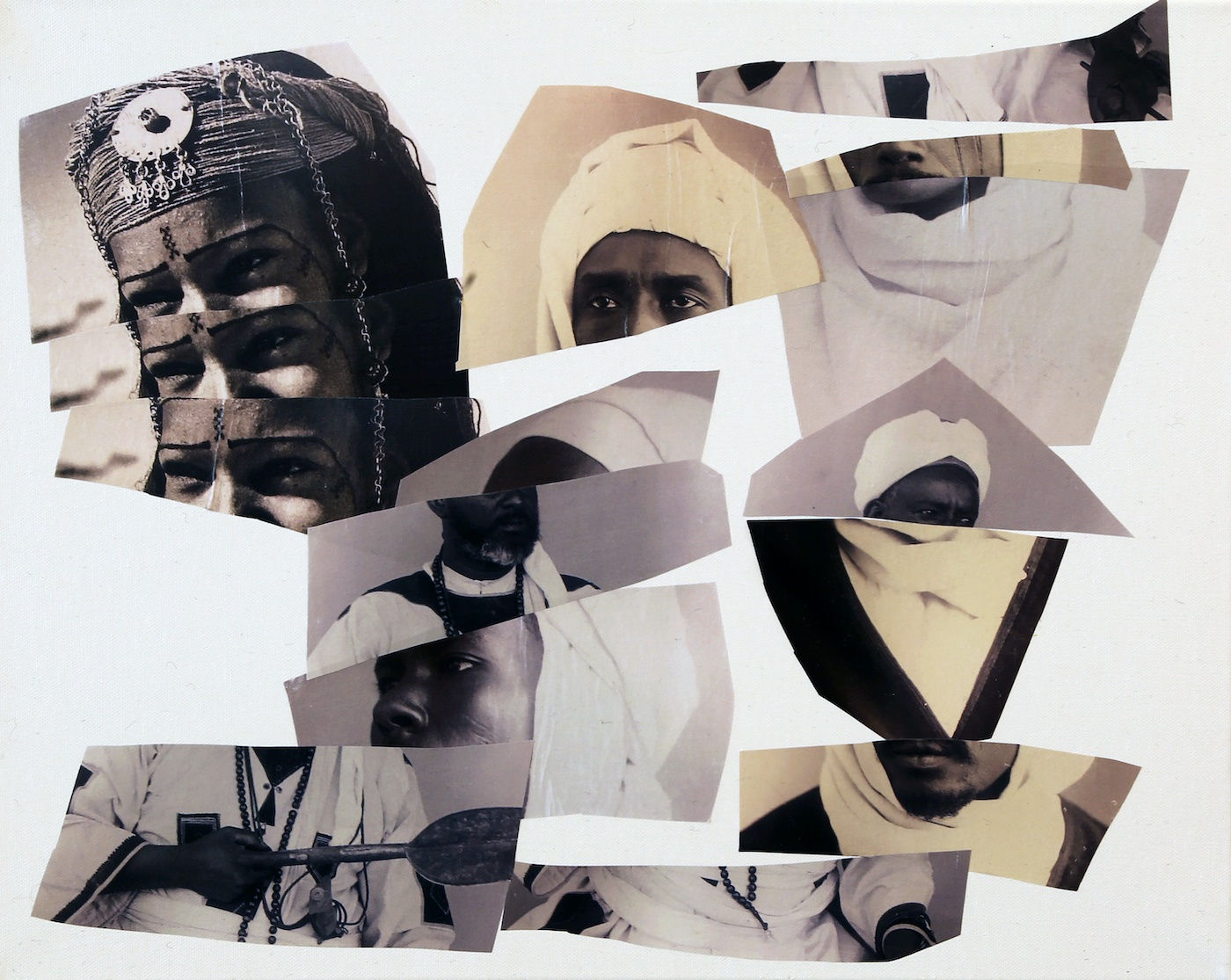 Amina Zoubir, Archaeology of the colonized body, serie : Mamounia#3, 2021