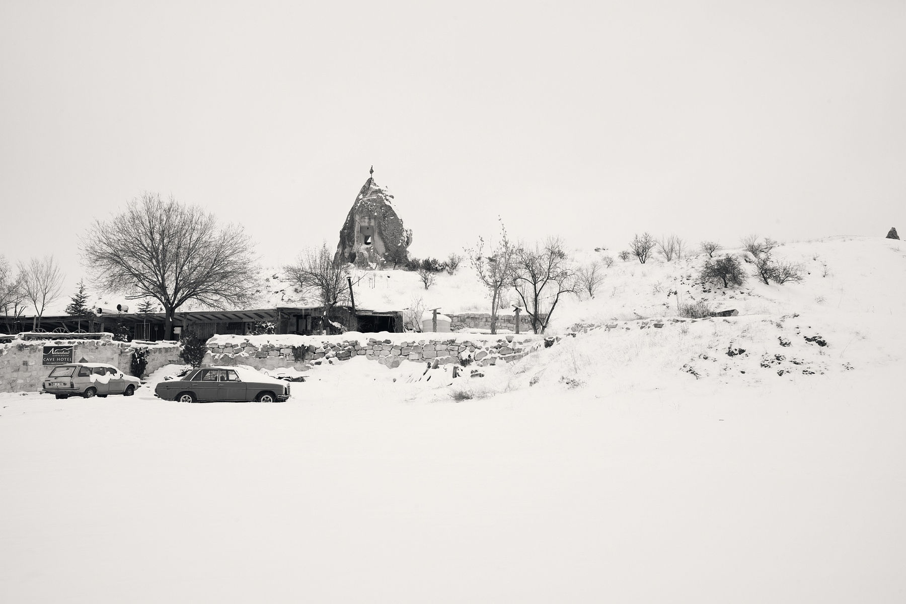 Gulgun Gunal, Neige, Cappadoce, 2018