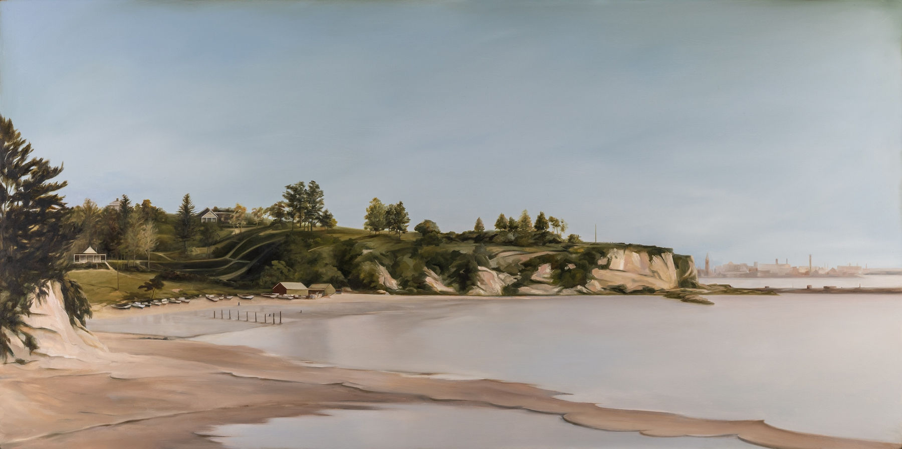 Shane Foley, Campbells Point at Judges Bay, 1925, 2025