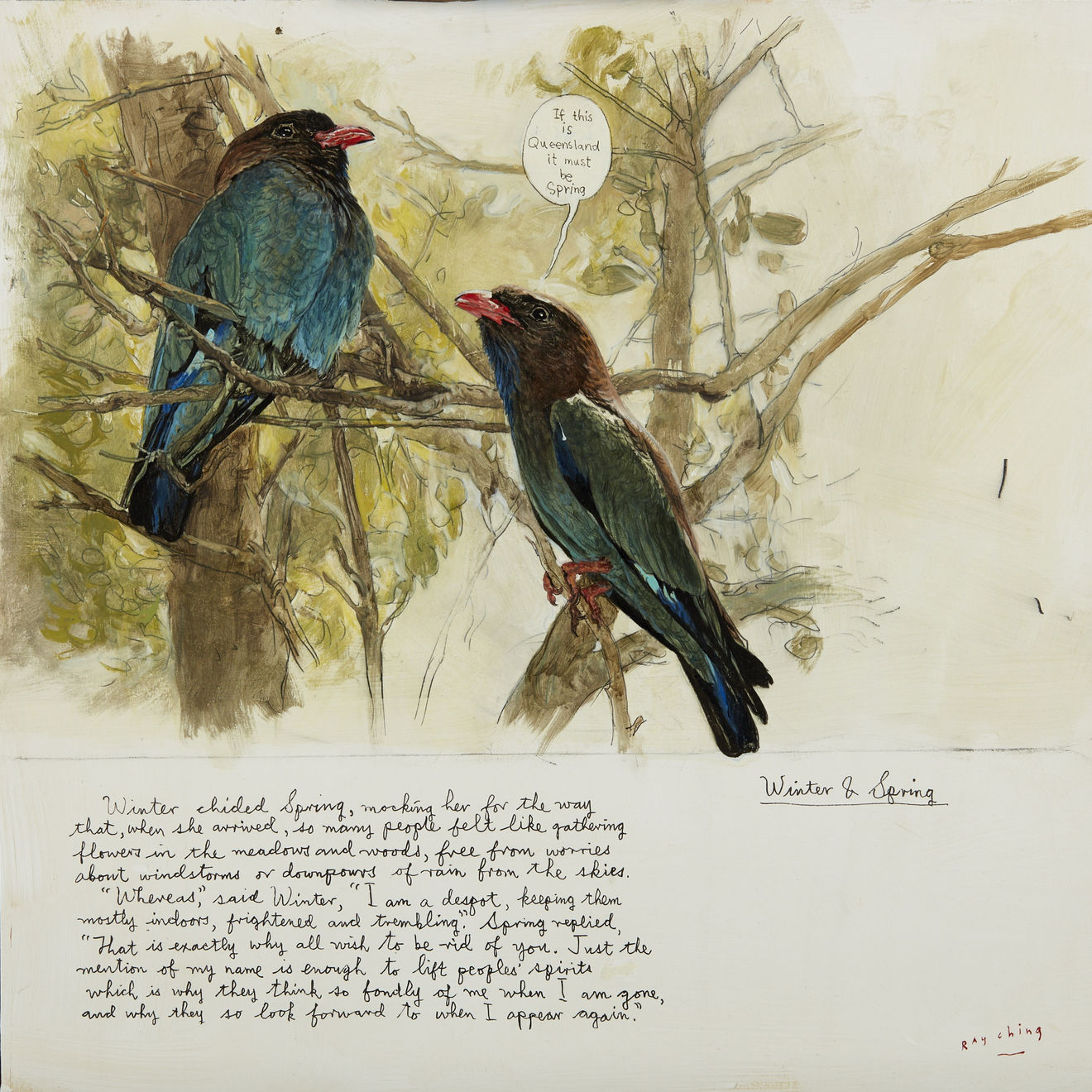 Ray Ching, Winter & Spring p. 128, 2017