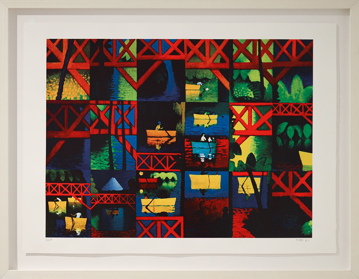 Michael Smither, Poets Bridge (Second Edition), 2021