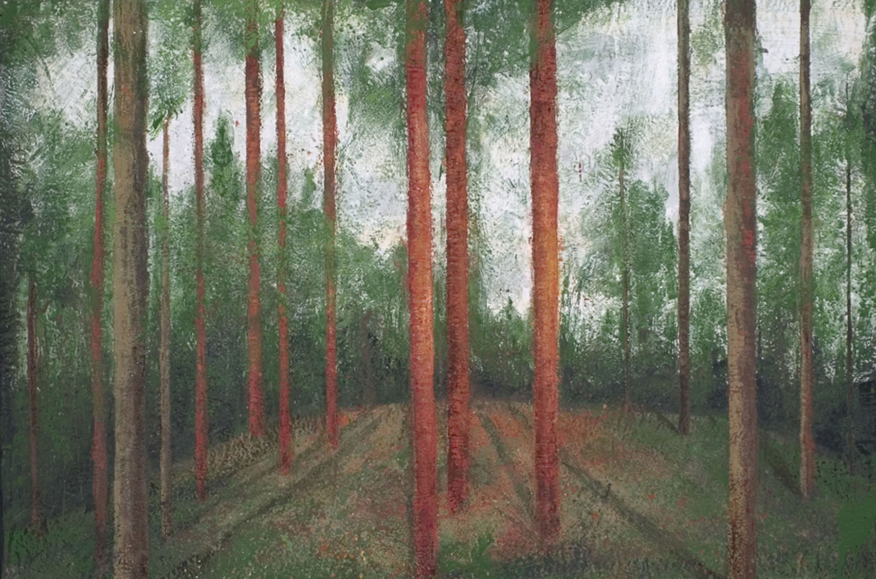 Alexandre Masino, La marche sacrée (soleil de minuit à Jokkmokk)