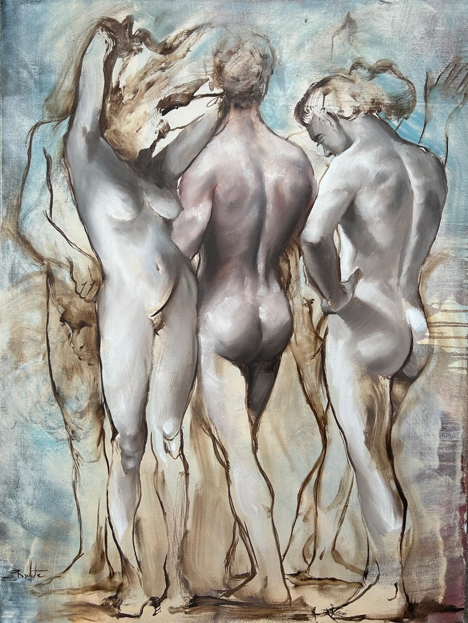 Carl White, A Trois, 2024