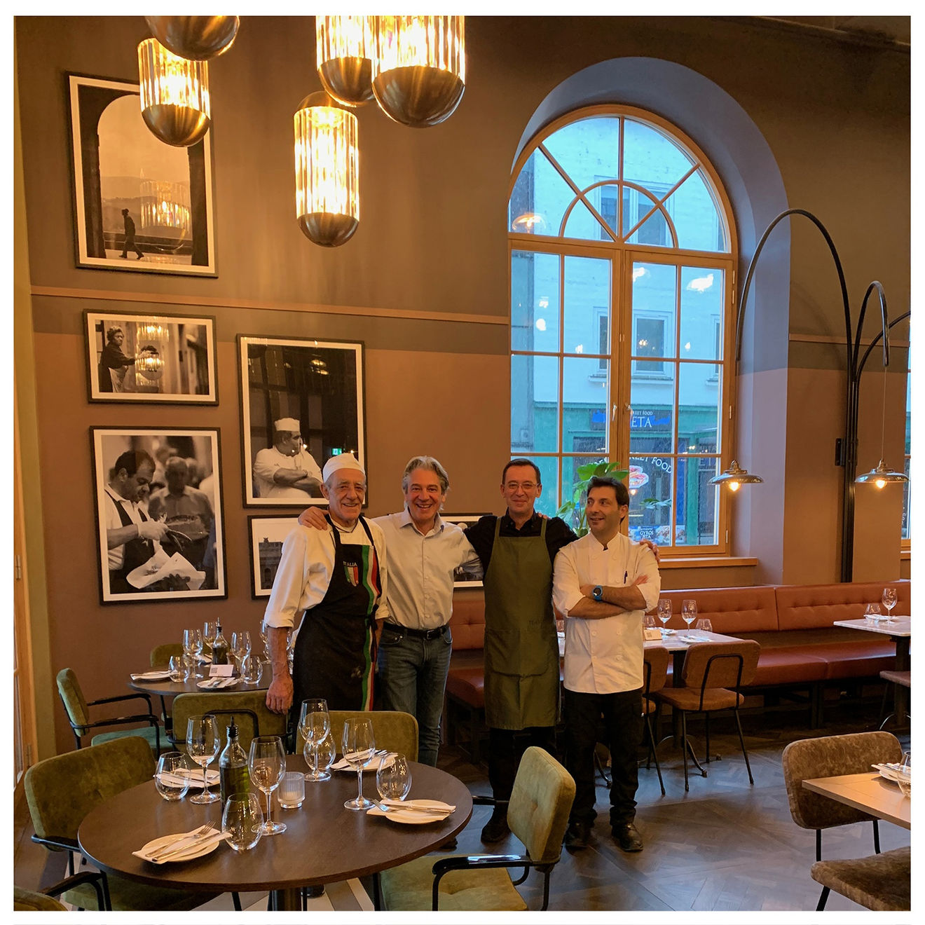 From Italian restaurant Il Teatro in Hamar Norway