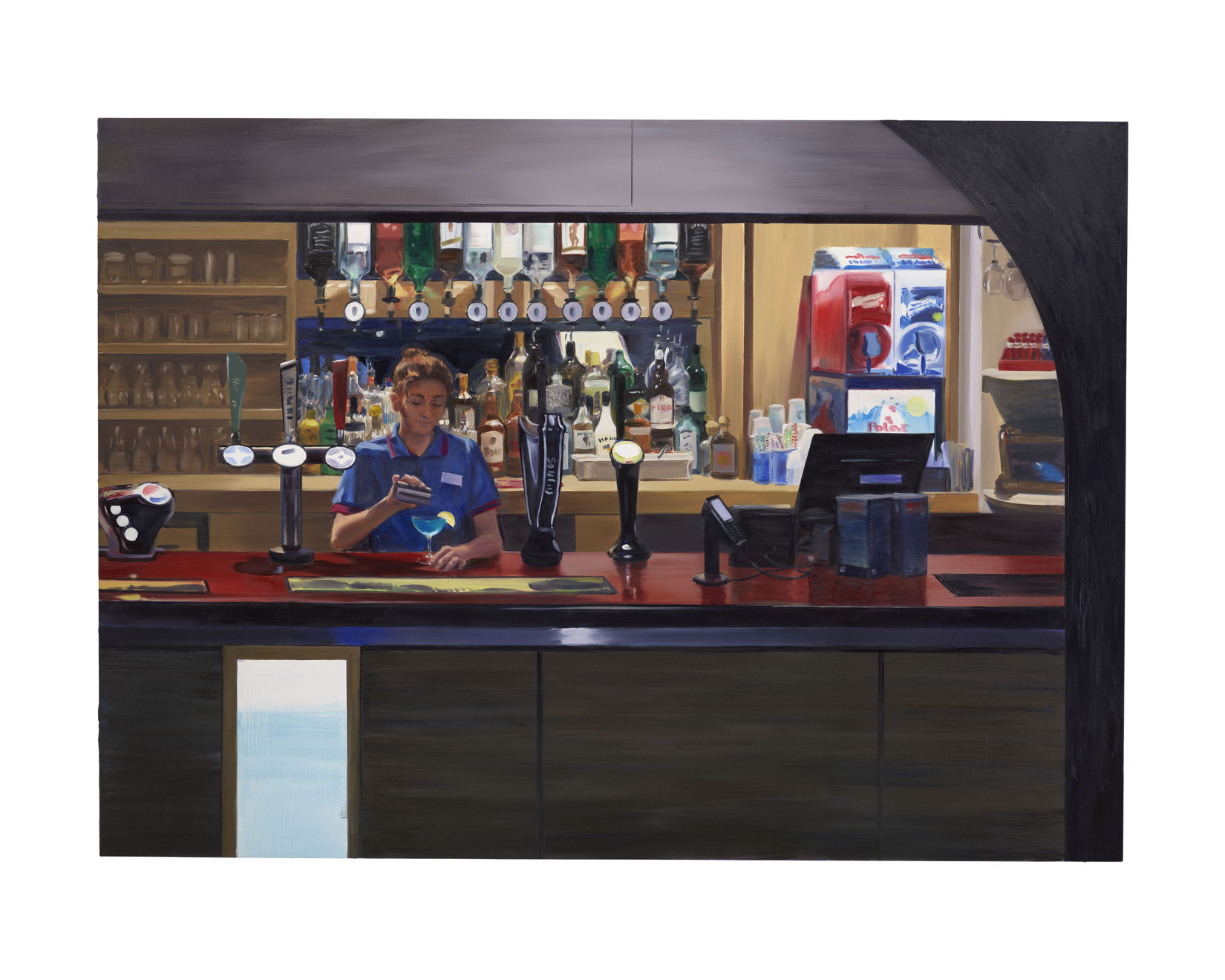 Showbar, 2026, Oil on linen, 180 x 250 cm