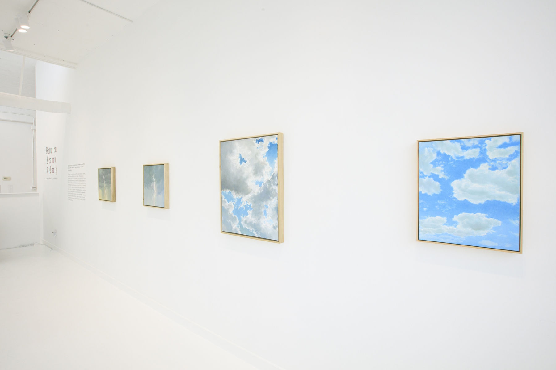 Rachel English "Between Heaven & Earth" installation view
