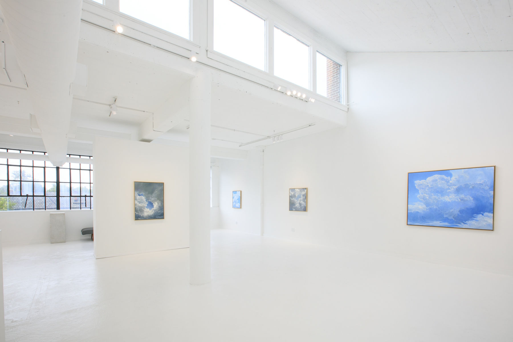 Rachel English "Between Heaven & Earth" installation view