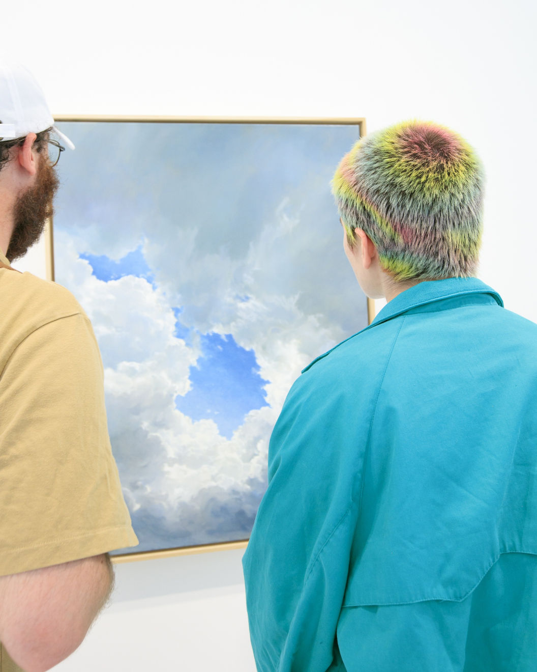 Rachel English "Between Heaven & Earth" installation view