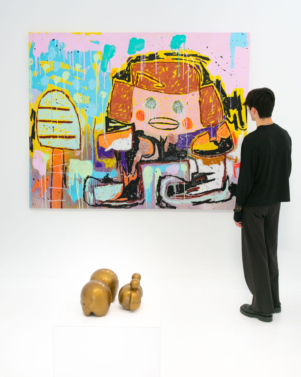 Adam Handler, "Eagle King" installation view