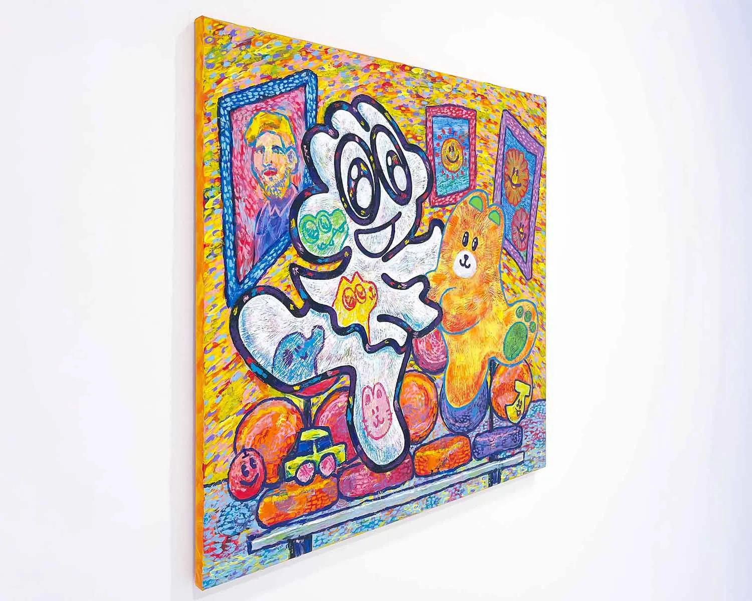 Yusuke Toda, "The World of YUM & Friends", installation view