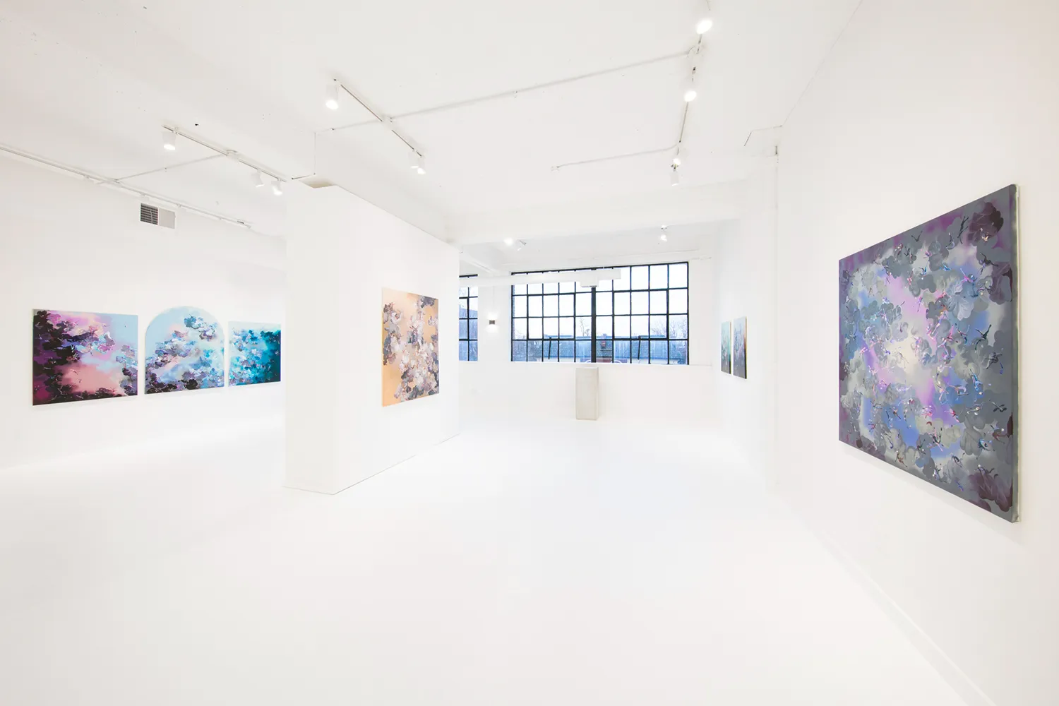 Paul Kuntze, Falling Angels, installation view