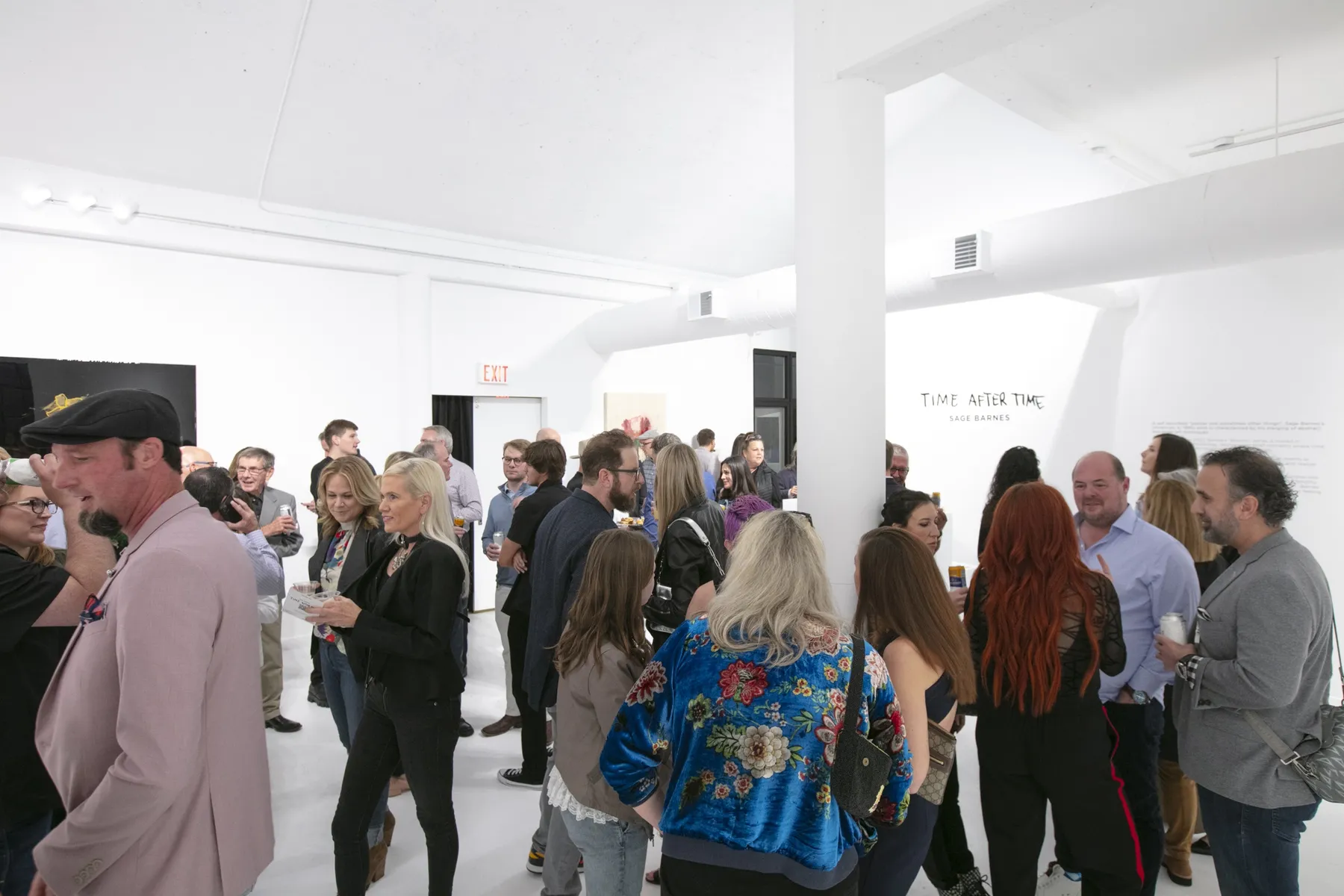 Sage Barnes "Time After Time" opening reception