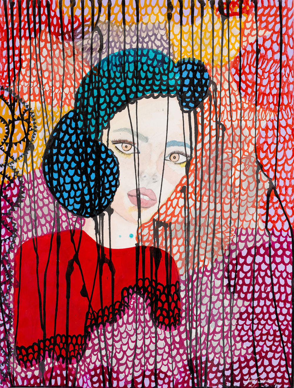 PURITY BEHIND PATTERN, 2020