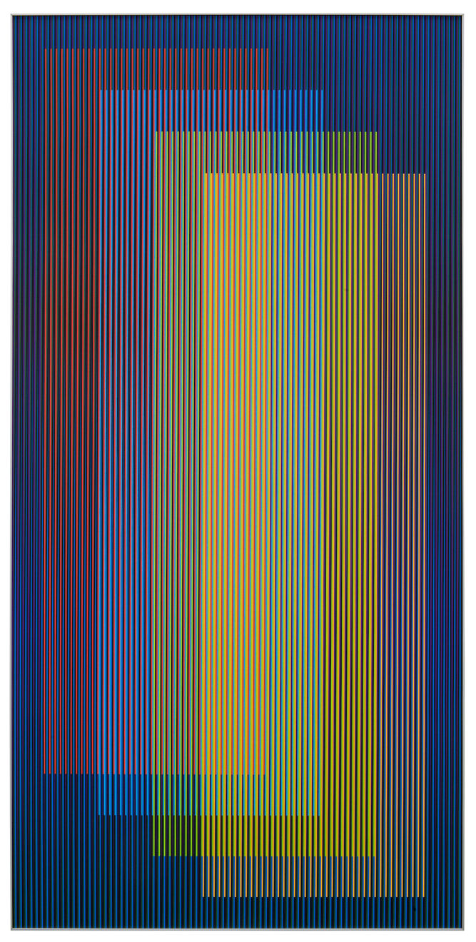 Carlos Cruz-Diez, Color Aditivo Eduardo, 2012
