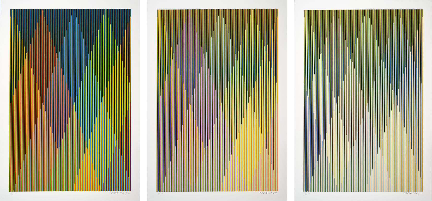 Carlos Cruz-Diez, Couleur Additive Perseus, 2017