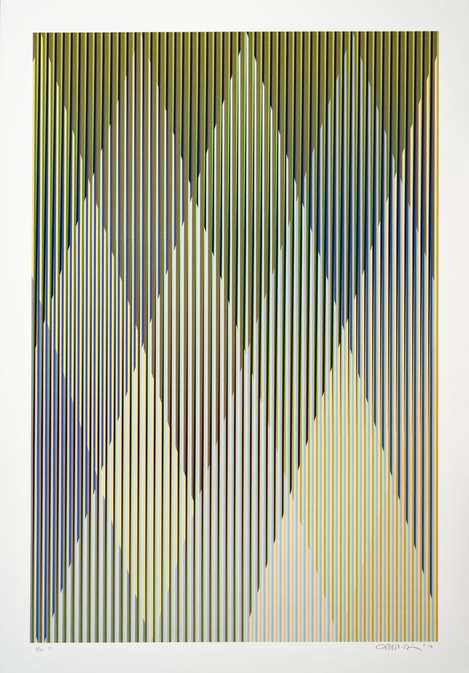 Carlos Cruz-Diez, Couleur Additive Perseus, 2017