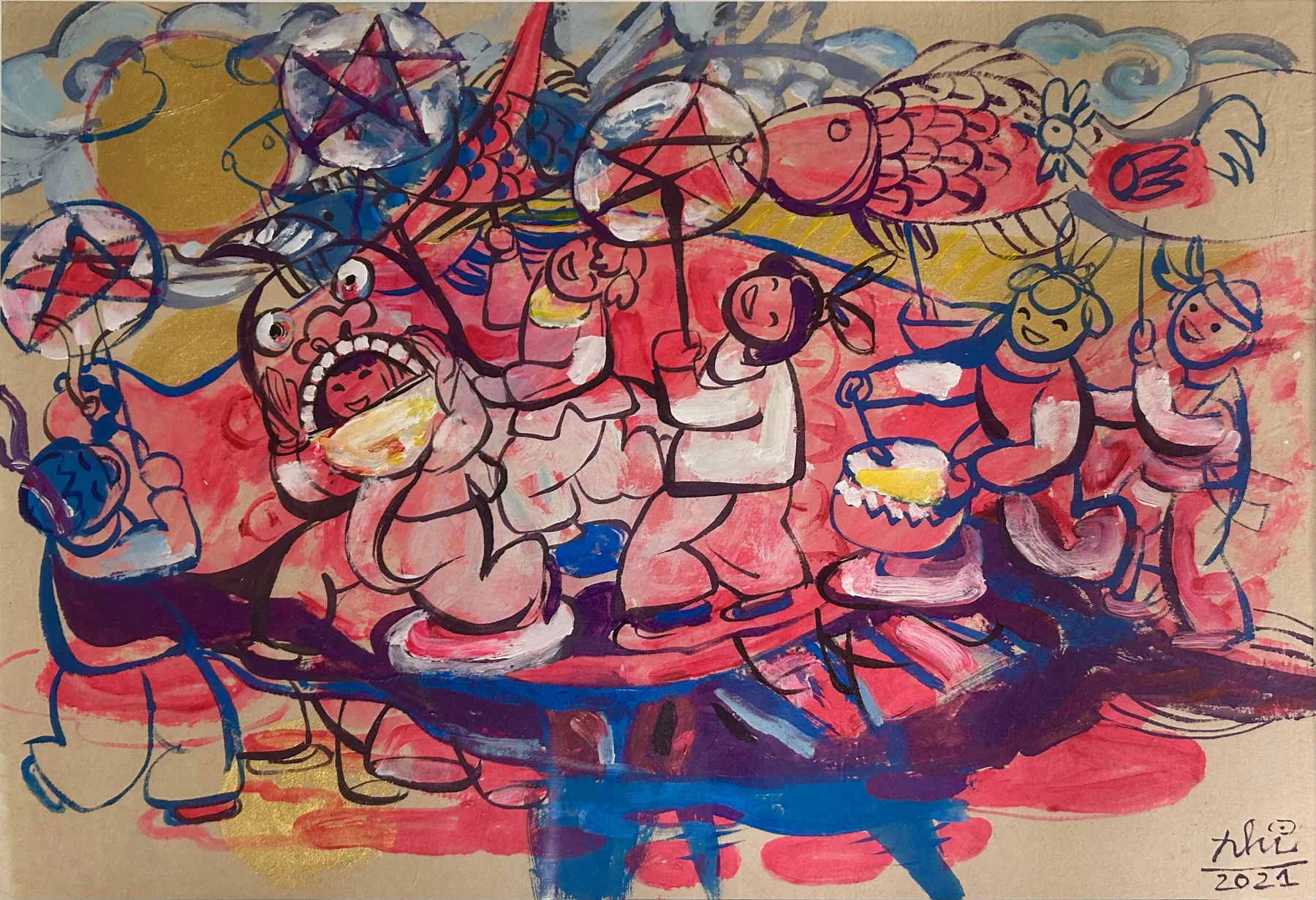 Ngo Binh Nhi, Mid-Autumn Festival, 2021