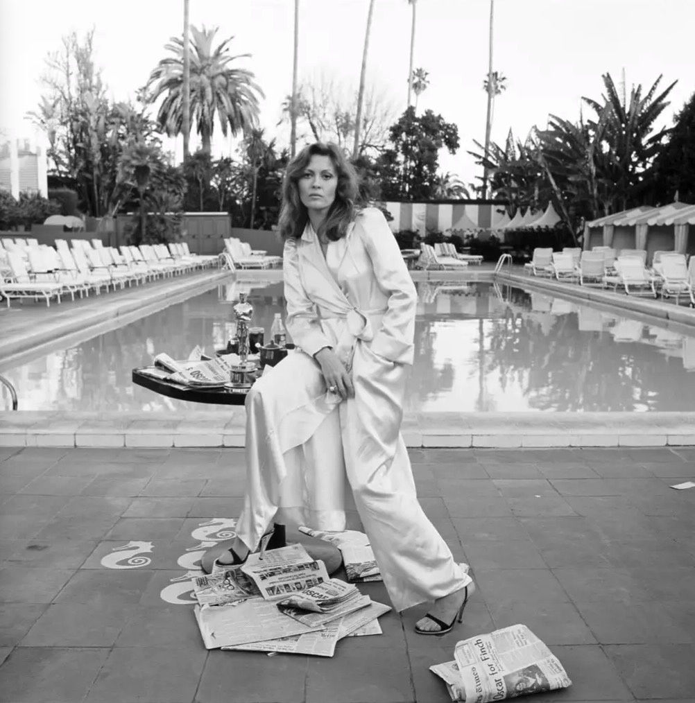 Terry O'Neill, FAYE DUNAWAY (B&W) , 1977