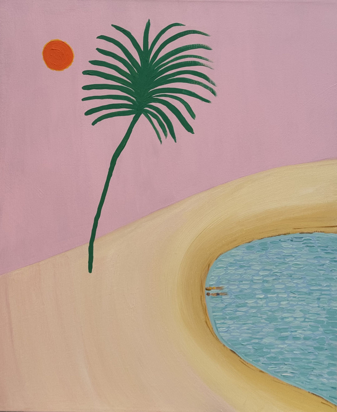 María Cortés, MY BEACH I, 2024