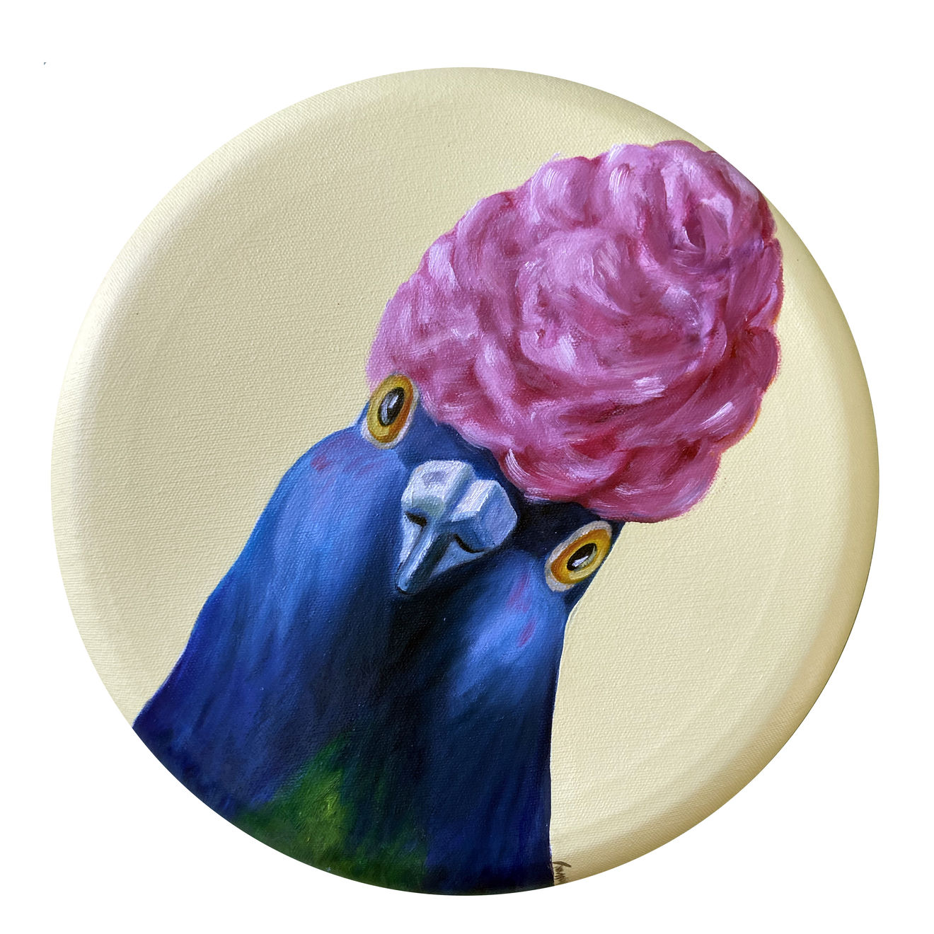JJ Galloway/The Arty Pigeon Lady, Cotton Candy Bouffant