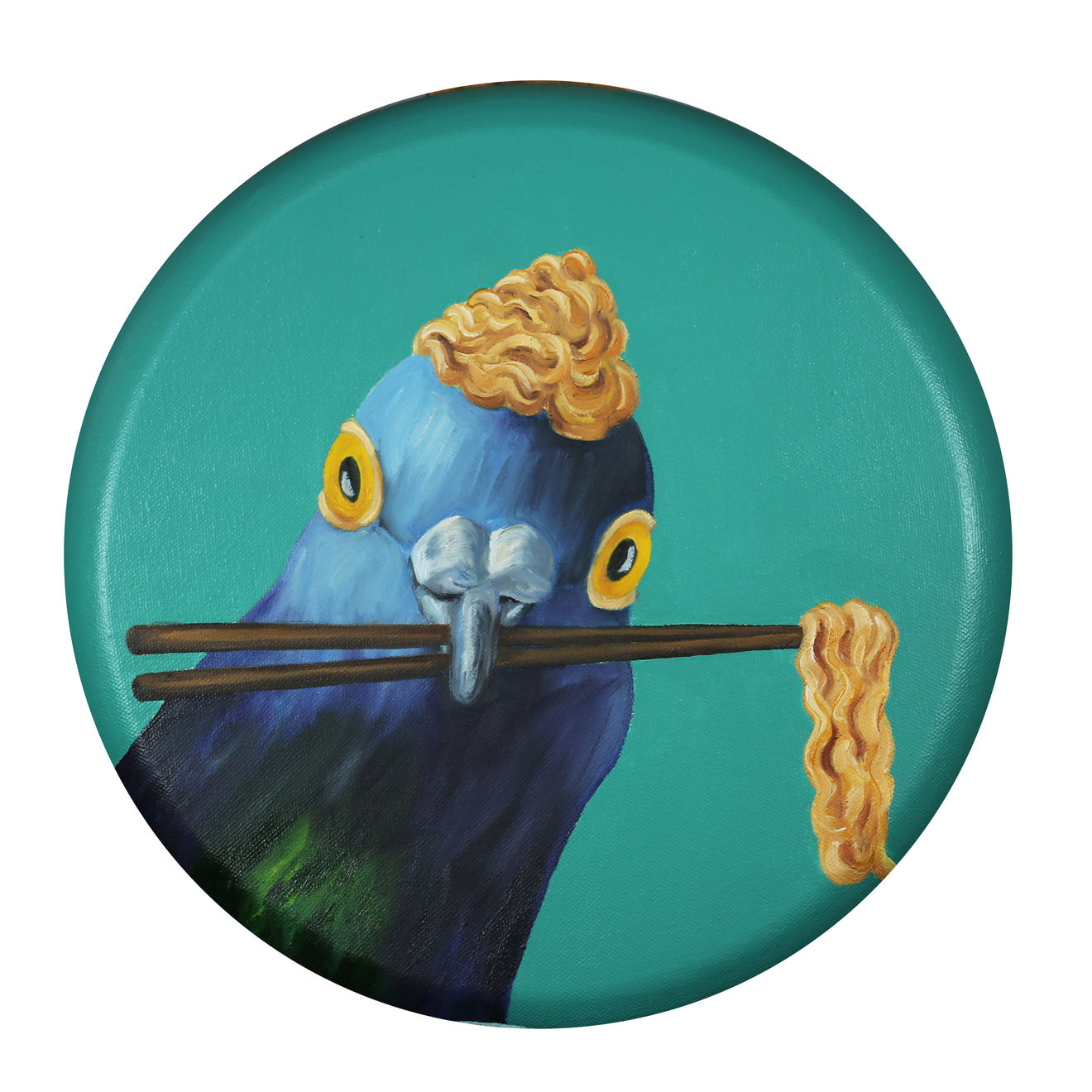 JJ Galloway/The Arty Pigeon Lady, Ramen Pigeon, No.38