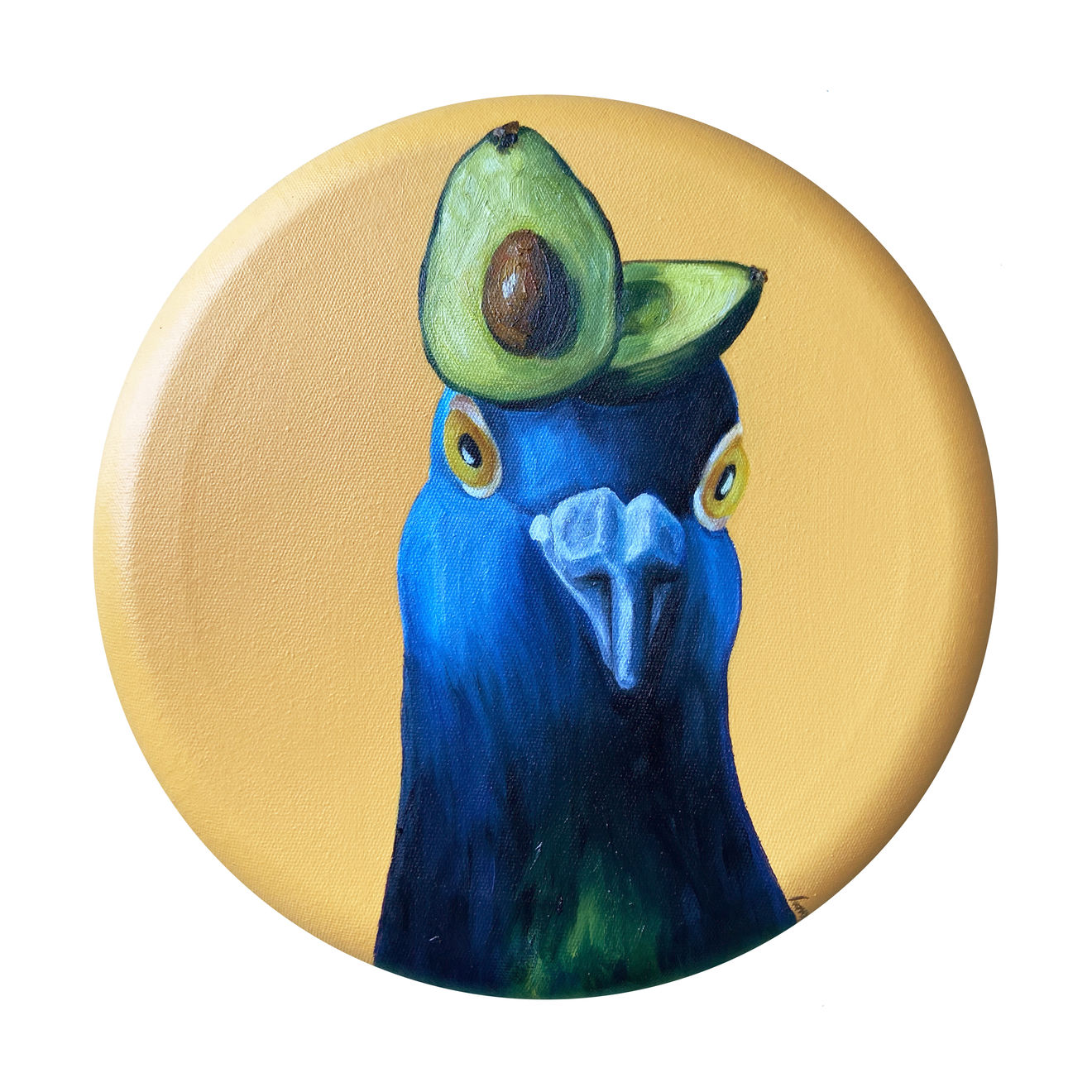 JJ Galloway/The Arty Pigeon Lady, Avocado Ascot No.1