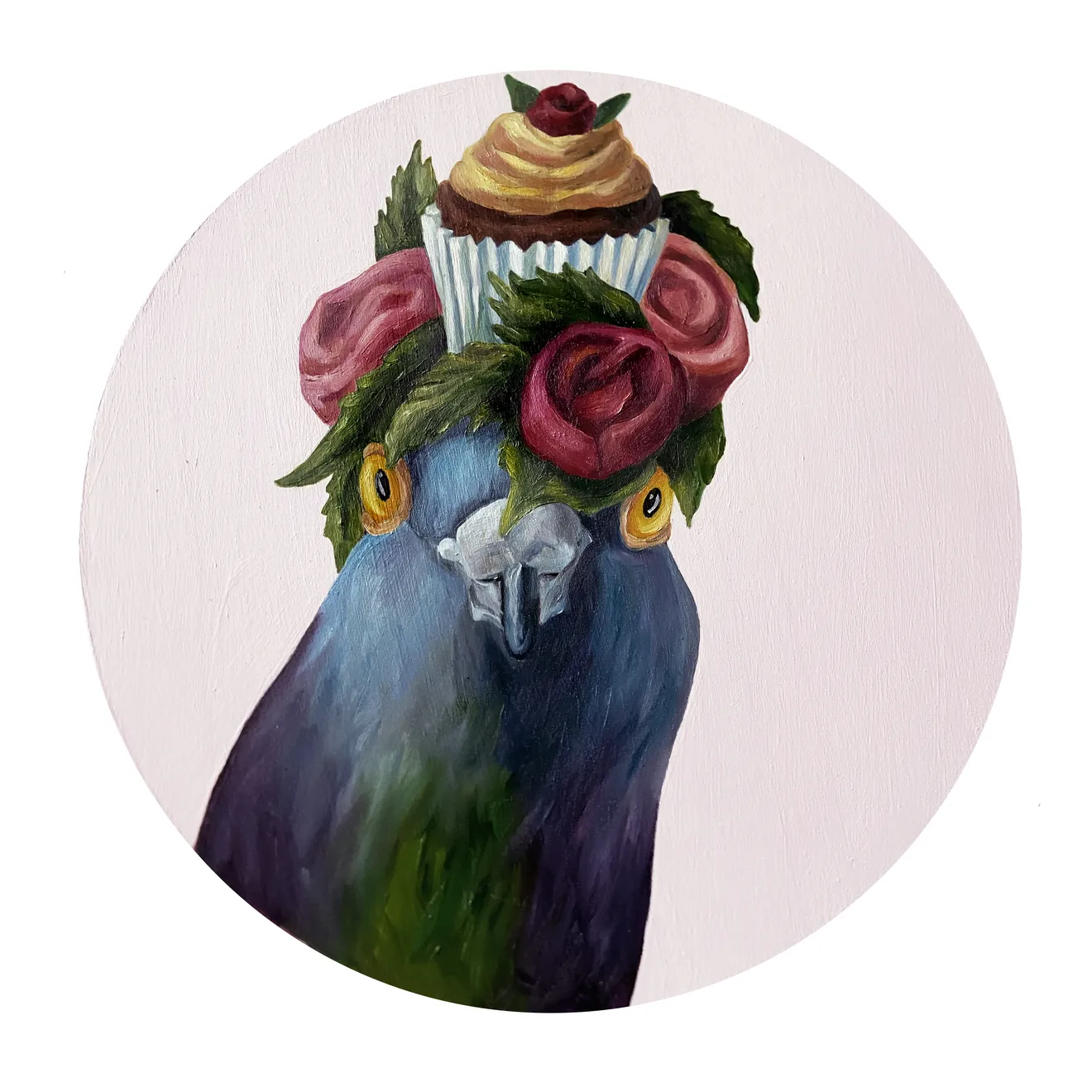 JJ Galloway/The Arty Pigeon Lady, Cupcake Flower GIrl