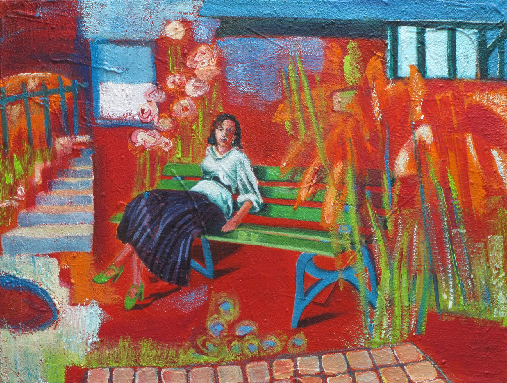 beatriXbraun, Die grünen Schuhe, 2005