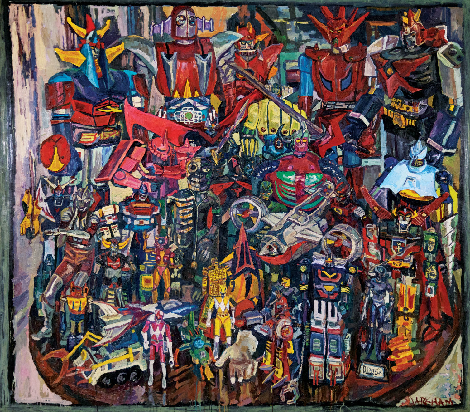 Jonathan Harkham, The Horde (with Hand and Death), 2021