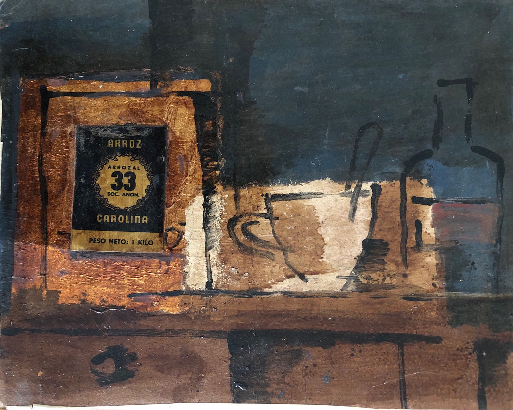 Horacio Torres, Naturaleza Muerta (Collage), ca. 1950s