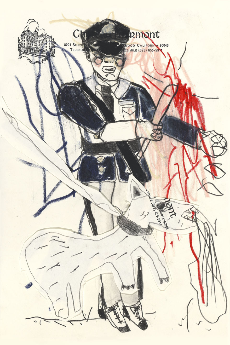 Dana Louise Kirkpatrick, Cop with Dog, 2022