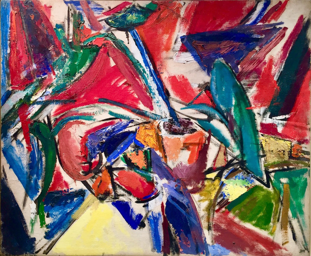 Mercedes Matter, Tabletop Still Life (version 1), 1941-43