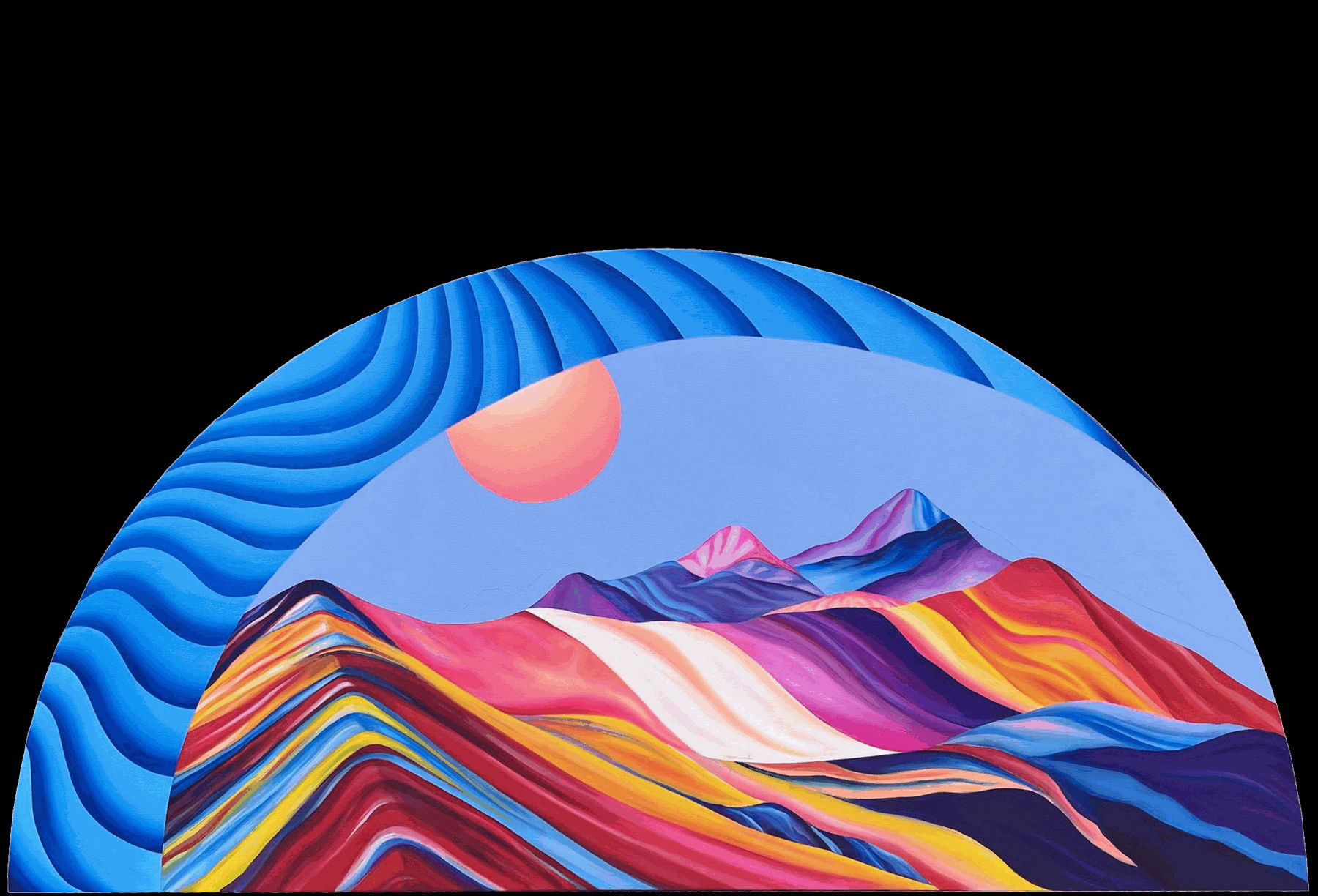 Hayley Youngs, Visions of Vinicunca, 2022